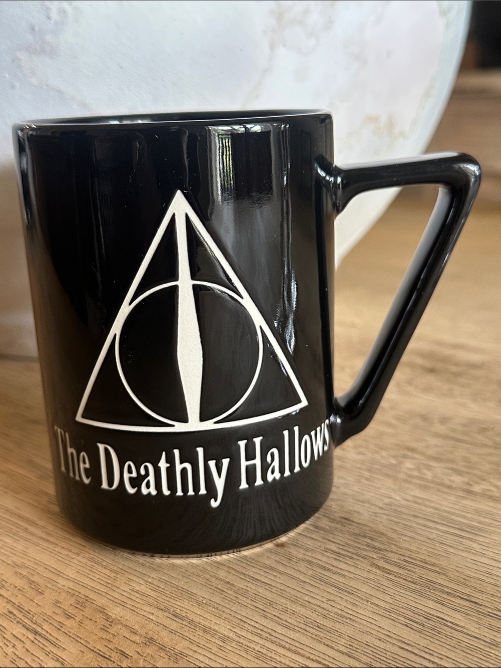 Universal studios Deathly Hallows Black coffee Mug wizardimg world Harry Potter